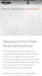 Mobile Screenshot of fairtrademusicinternational.org